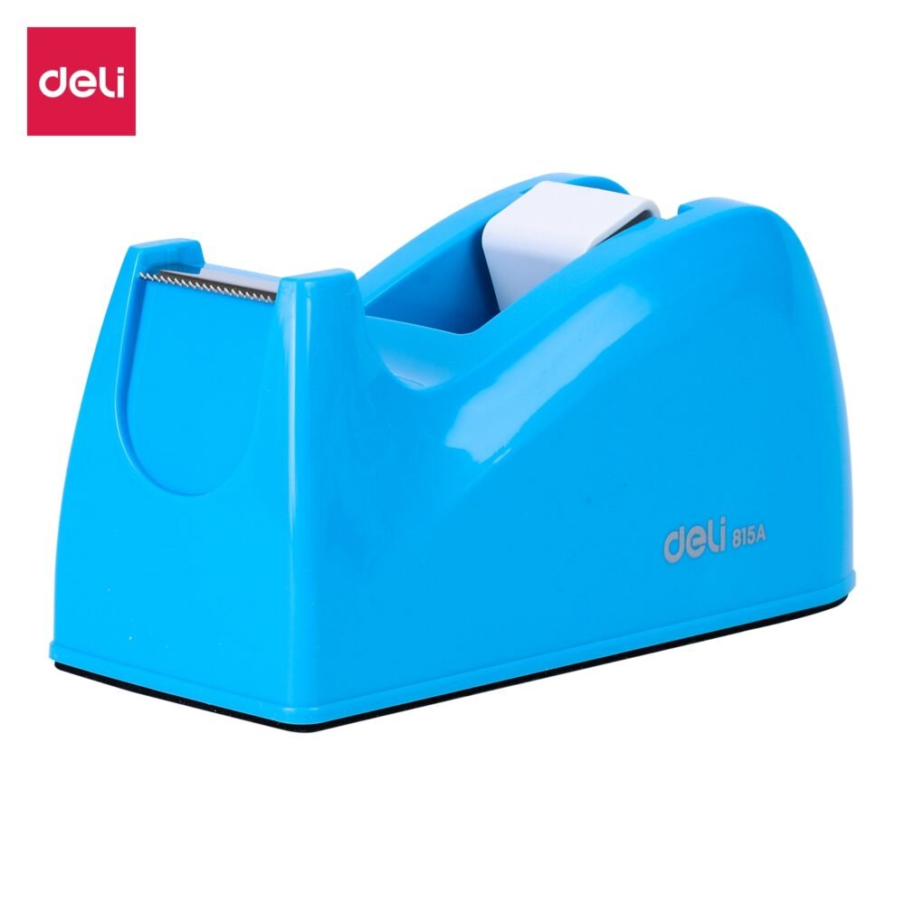 ديلي قطاعة شريط لاصق رفيع - ستاند مكتبي قياس وسط (زهر - أزرق - أخضر) E815A