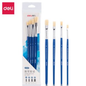 ديلي مجموعة فرشاة رسم - 4 قطع - أزرق - E73923