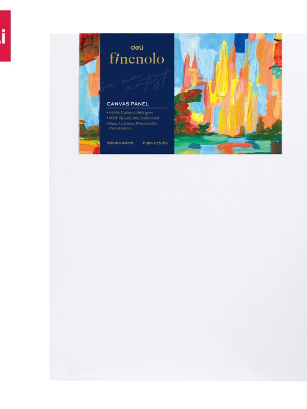 ديلي لوحة كانفاس - قياس 30*40 سم - 100% قطن - أبيض - EC280-5