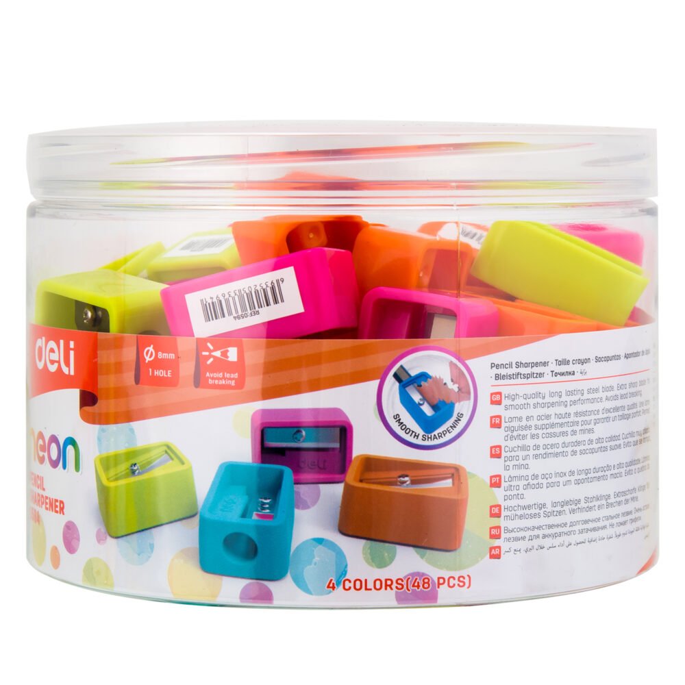 8 ديلي مبراة - ألوان مختلفة - E0594