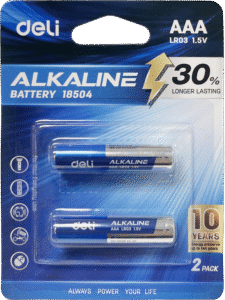 ديلي بطارية AAA ألكالاين - 2 قطعة - 1.5v - أزرق - E18504