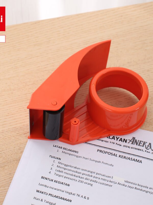 E801-0 ديلي مقبض قطاعة شريط لاصق عريض - E801