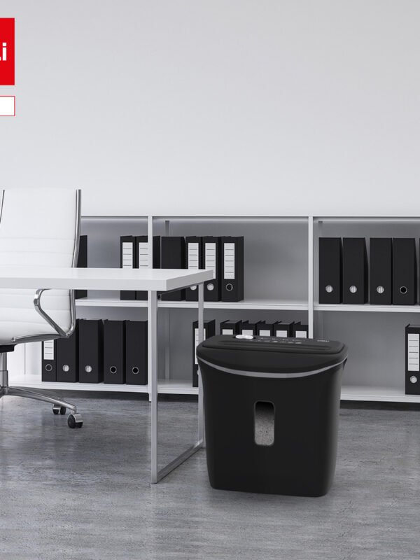 ديلي تلافة ورق قياس A4 - قدرة 6 ورقة - تلف مستمر 2 دقيقة - خزان سعة 12 لتر - أسود E9945