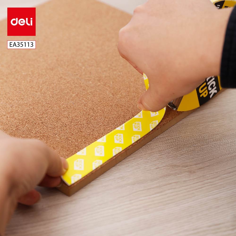 EA35113-0 ديلي بكرة شريط لاصق وجهين 5 م - اسفنجي - عرض 25.4 مم - سماكة 1 مم - أبيض EA35113