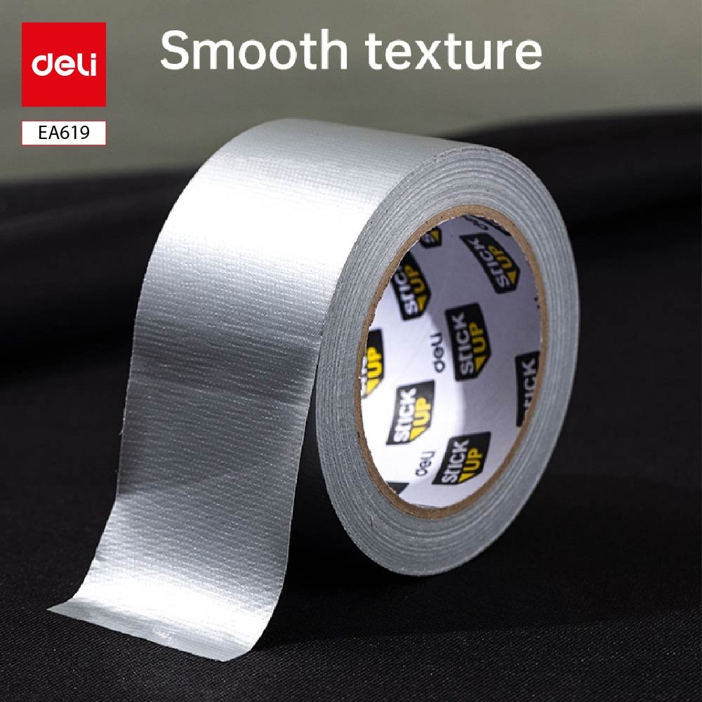 EA619-0 ديلي بكرة شريط لاصق 20 متر - قماش - عرض 60 مم - فضي - EA619