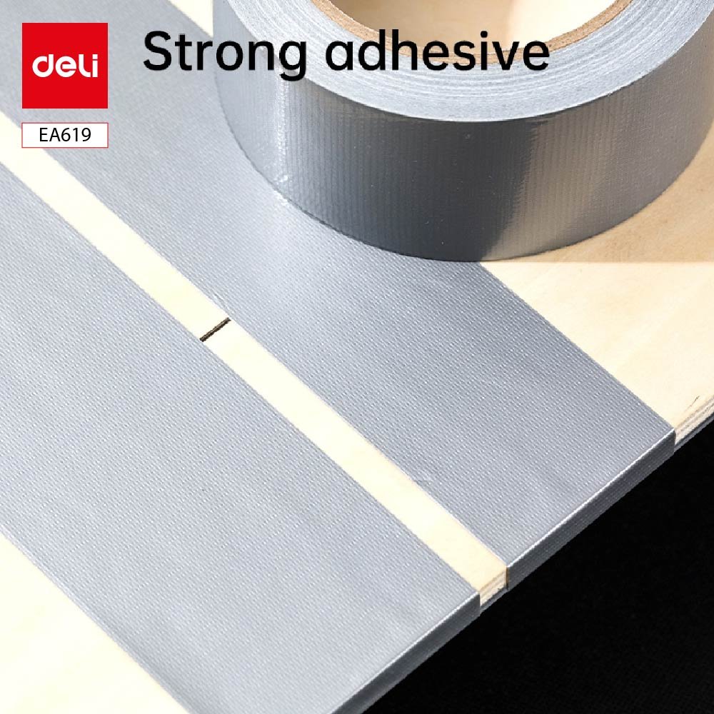 EA619-1 ديلي بكرة شريط لاصق 20 متر - قماش - عرض 60 مم - فضي - EA619