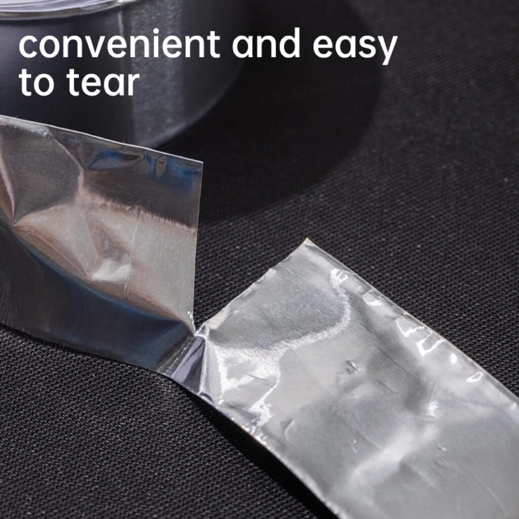 EA651 (4) ديلي بكرة شريط لاصق 10 متر - قصدير - عرض 60 مم - فضي - EA651