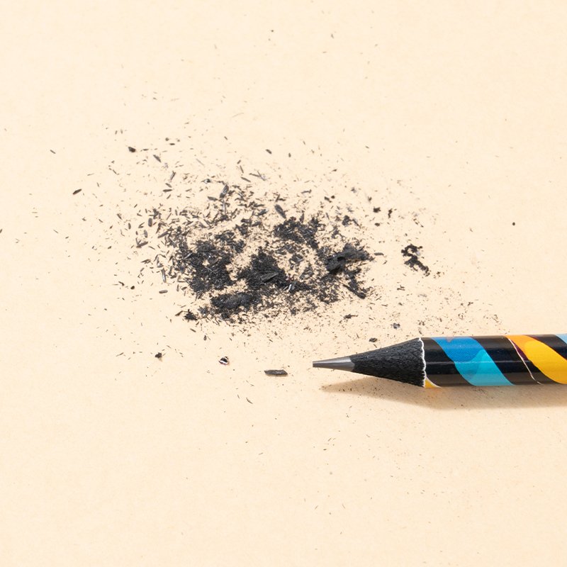 ديلي مجموعة أقلام رصاص خشب - غرافيت HB - بدن ملون - مع ممحاة - ألوان مختلفة - EC043-HB