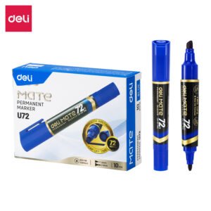 ديلي قلم تخطيط طرفين - 1.5مم / 2.6 مم - أزرق - EU72-BL