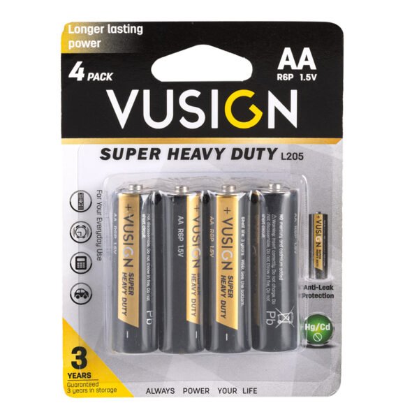 ديلي بطارية AA فائقة التحمل - 4 قطع - 1.5v - ذهبي - EL205