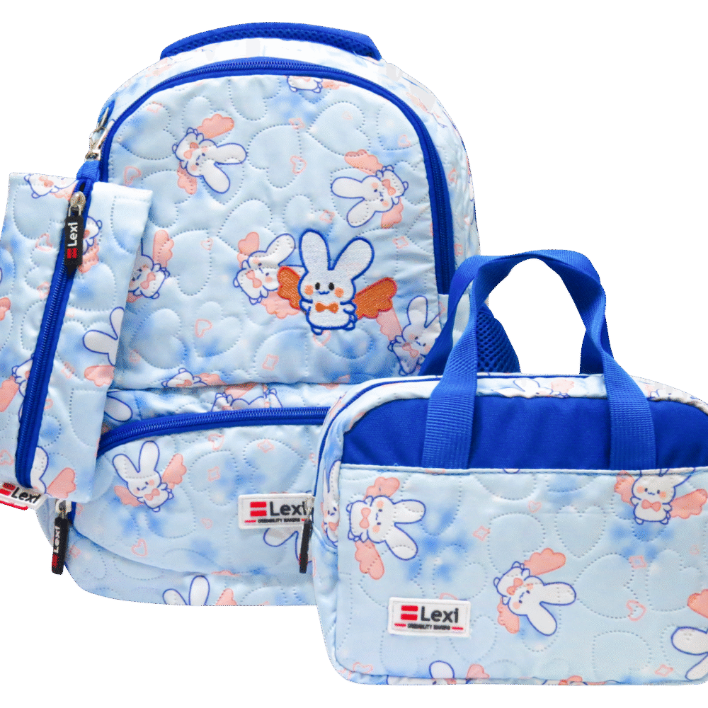 حقيبة مدرسية "ليكسي" – طقم 3 قطع – LP.4303-SET
