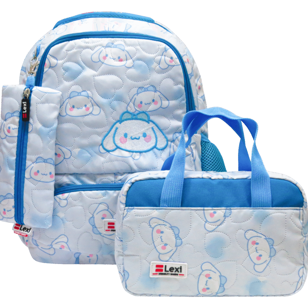 حقيبة مدرسية "ليكسي" – طقم 3 قطع – LP.4303-SET