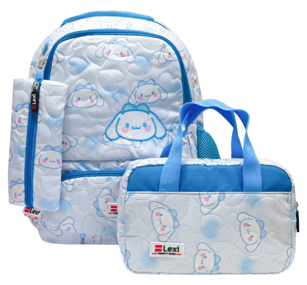 حقيبة مدرسية "ليكسي" – طقم 3 قطع – LP.4303-SET