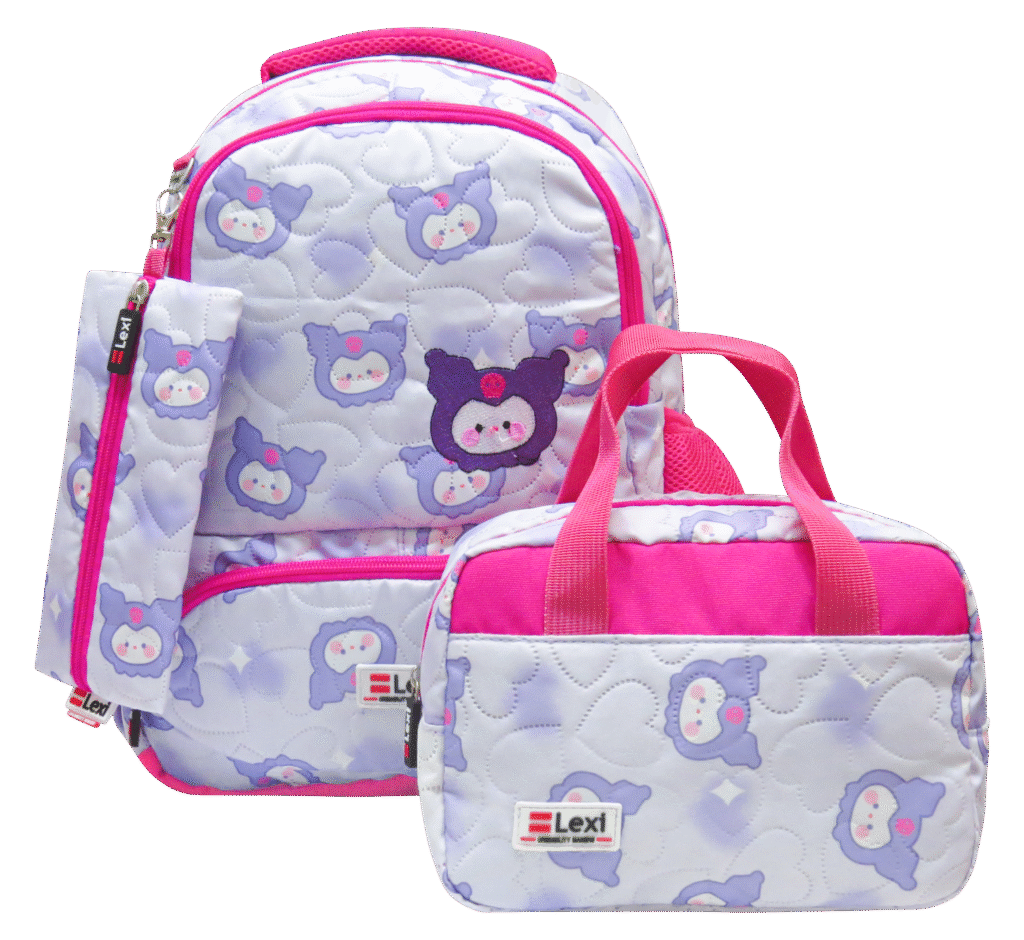 حقيبة مدرسية "ليكسي" – طقم 3 قطع – LP.4303-SET