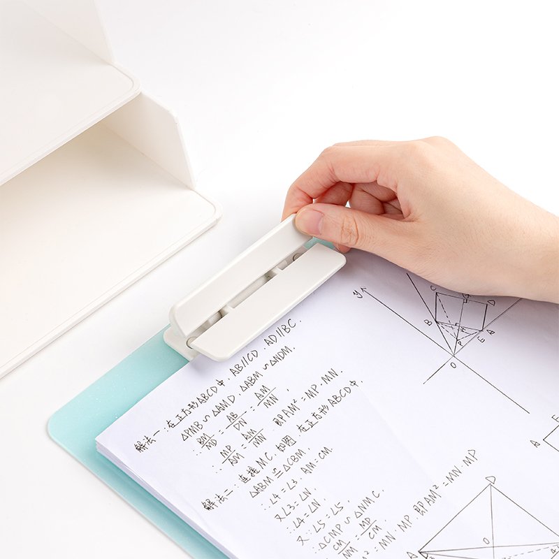 PE107- (1) ديلي مسند ورق بلاستيك - قياس A4 - ألوان فواتح (زهر،أصفر،أزرق،أخضر) - PE107