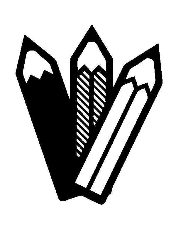 زدني أقلام تلوين - بلاستيك أسود قصير - 12 لون LP.4312