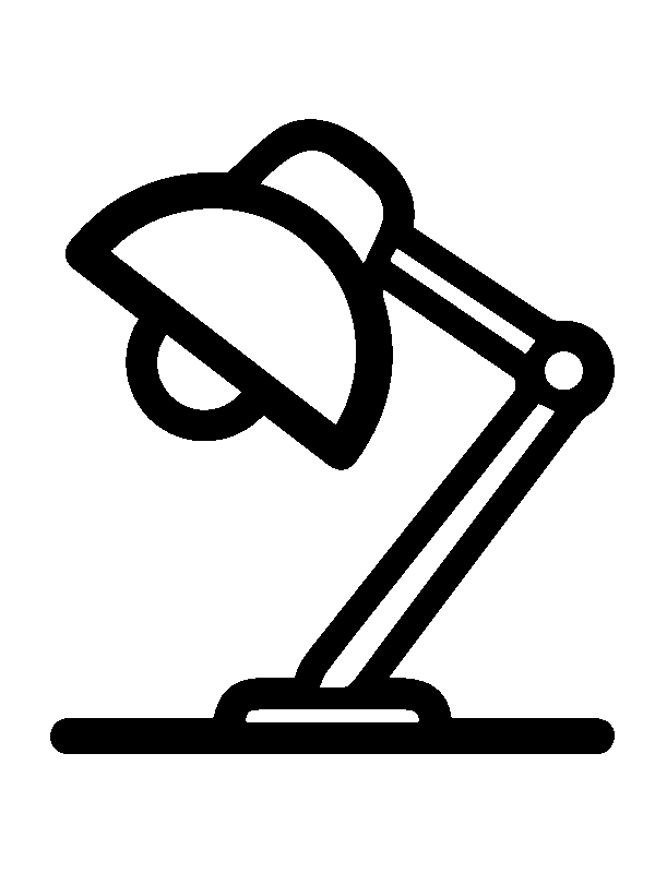 مصباح مكتبي ستيكرات صور أطفال TK9616