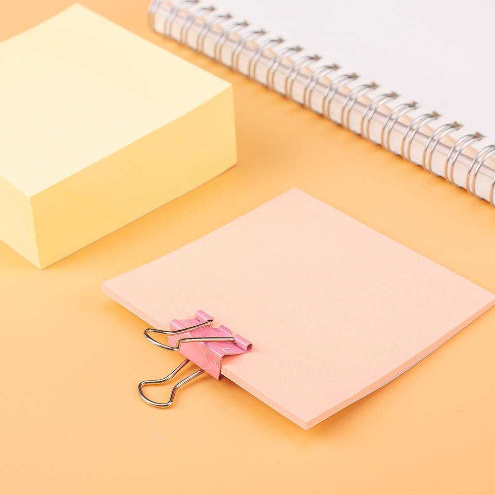 ديلي ملقط ورق - نمرة 5 - 19 مم - أحمر/أصفر/أخضر/أزرق - E8555C