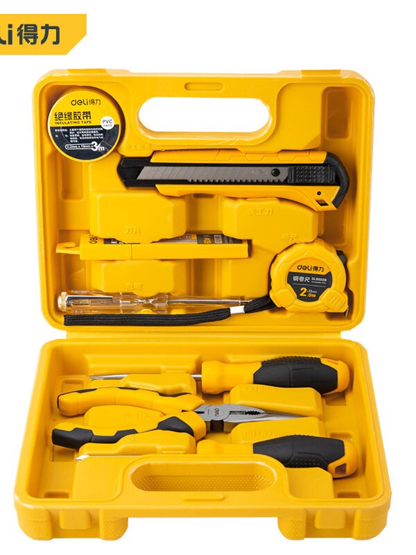 ديلي مجموعة عدد صناعية - 8 قطع - أصفر - DL1008J