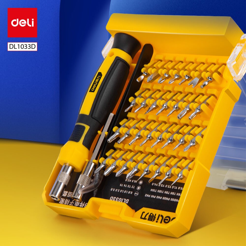 ديلي مجموعة مفكات براغي دقيقة - 33 قطعة/المجموعة - DL1033D