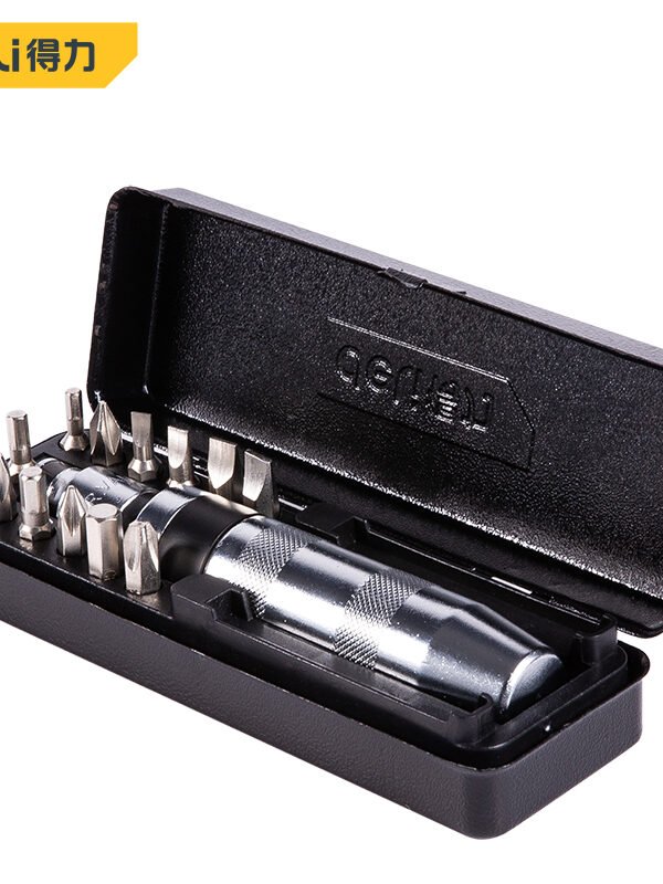 DL8901 (5) ديلي مفك دق معدن - مجموعة 13 رأس - علبة معدن DL8901