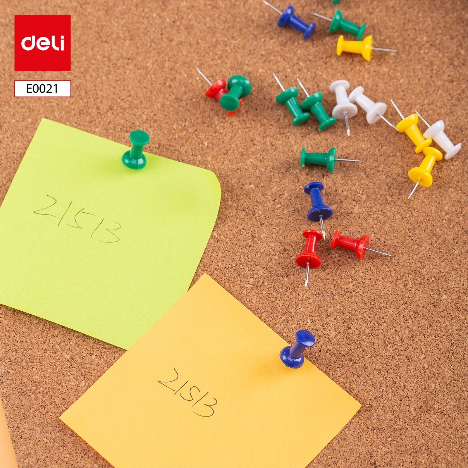 ديلي دبابيس - مقاس 23 مم، 1 إنش - ألوان مختلفة - E0021