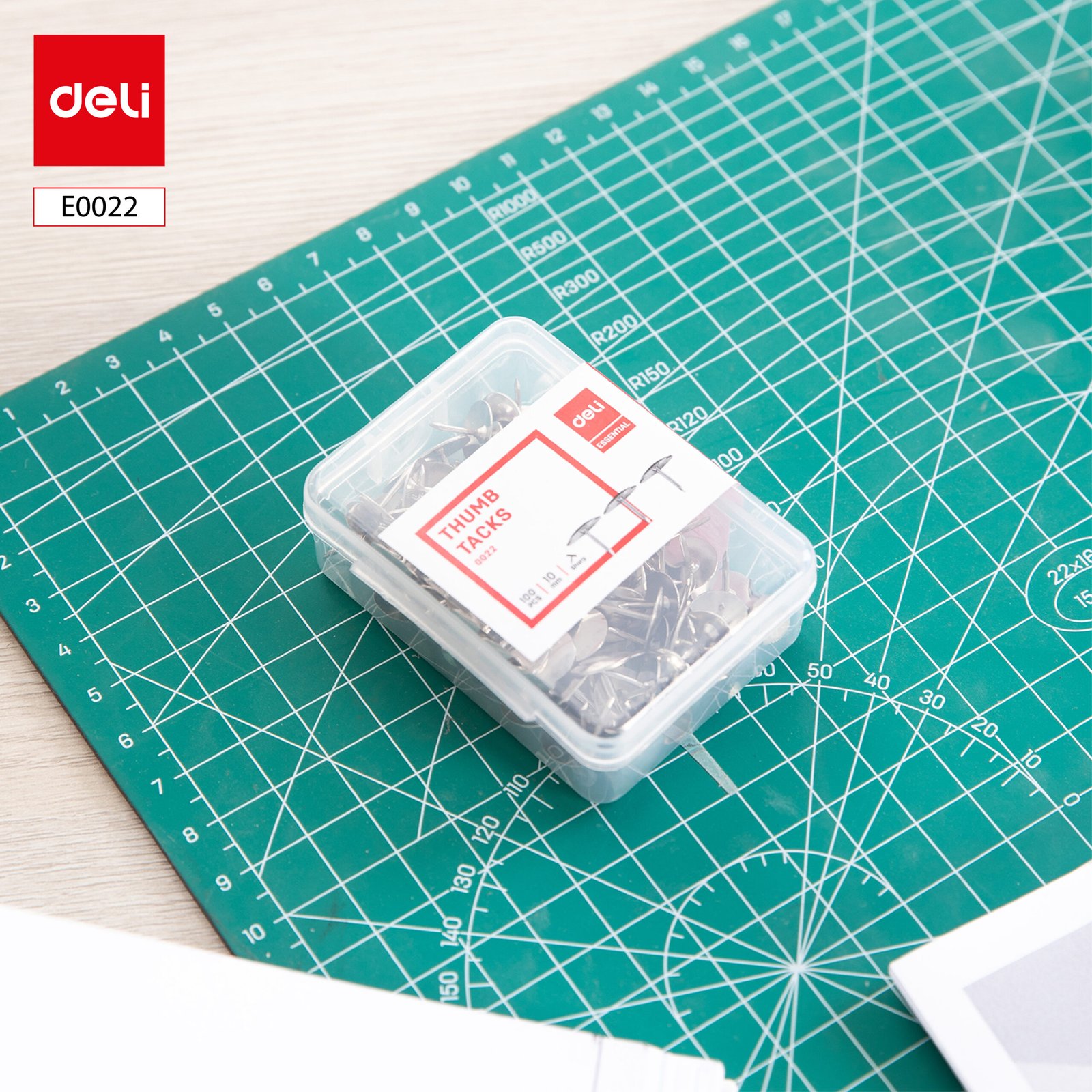 ديلي مسامير كبس - نمرة 3 - 10 مم - فضي - E0022