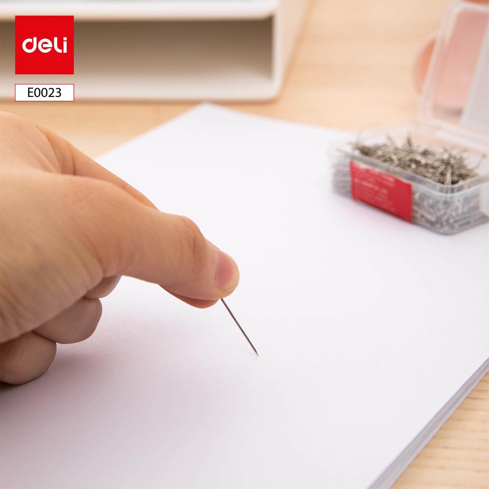 ديلي دبابيس مكتب - نمرة 2 - 24 مم، 1 إنش - فضي - E0023