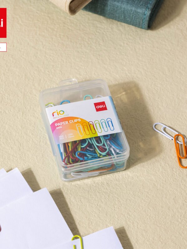 ديلي مشابك ورق - 3 29 مم - ألوان مختلفة - E0024