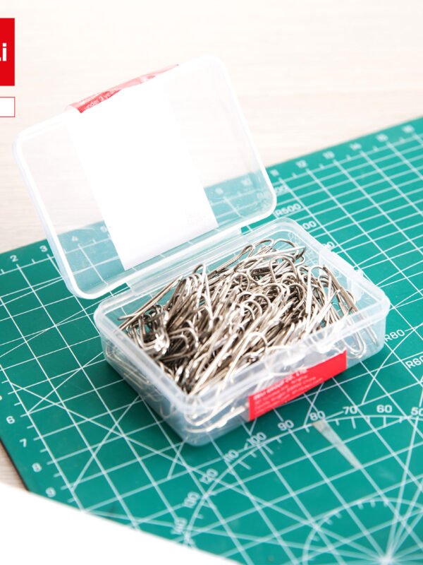 E0025 (3) ديلي مشبك ورق - نمرة 3 - 29 مم - فضي - E0025