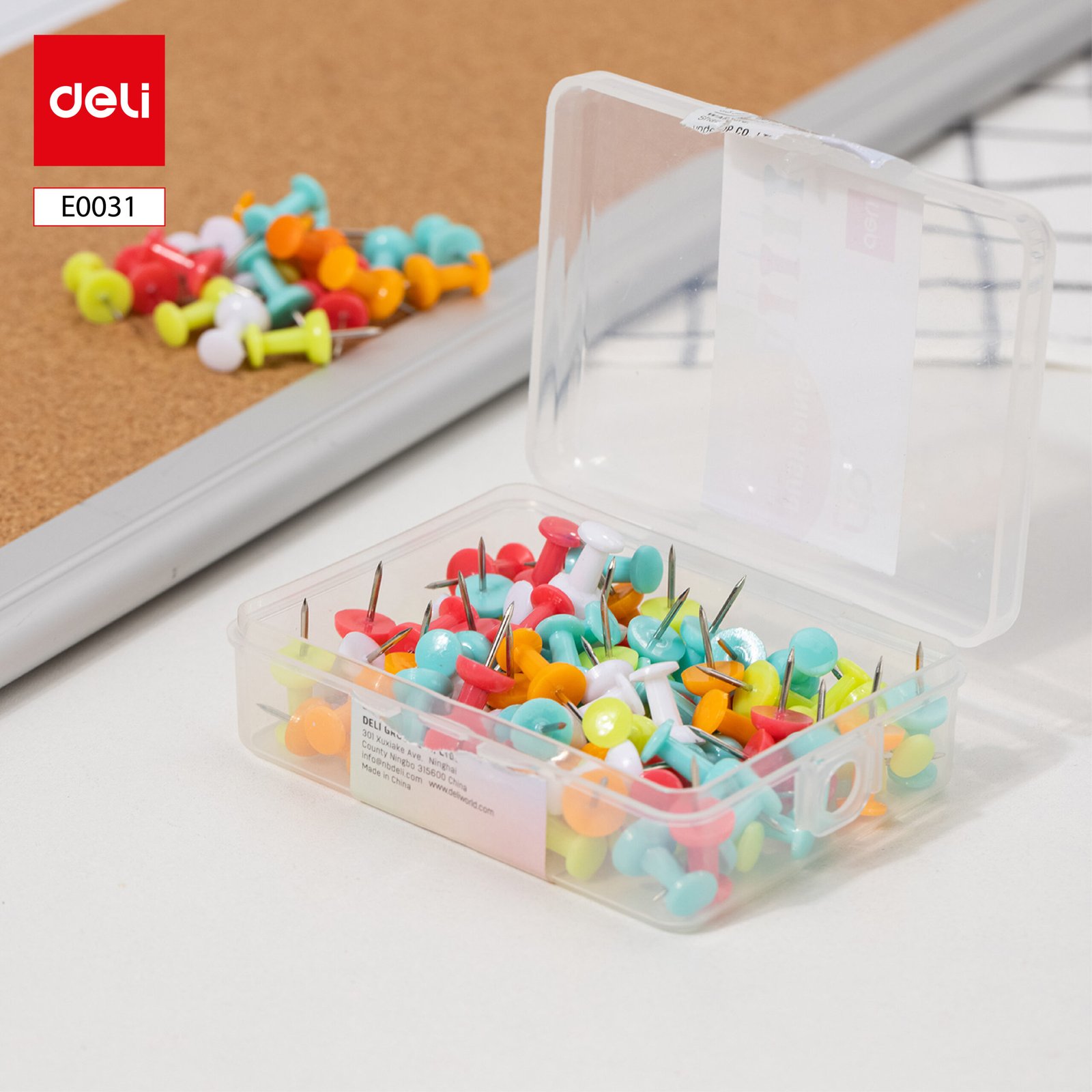 ديلي دبوس تثبيت بمقبض - 23 مم - ألوان مختلفة - E0031