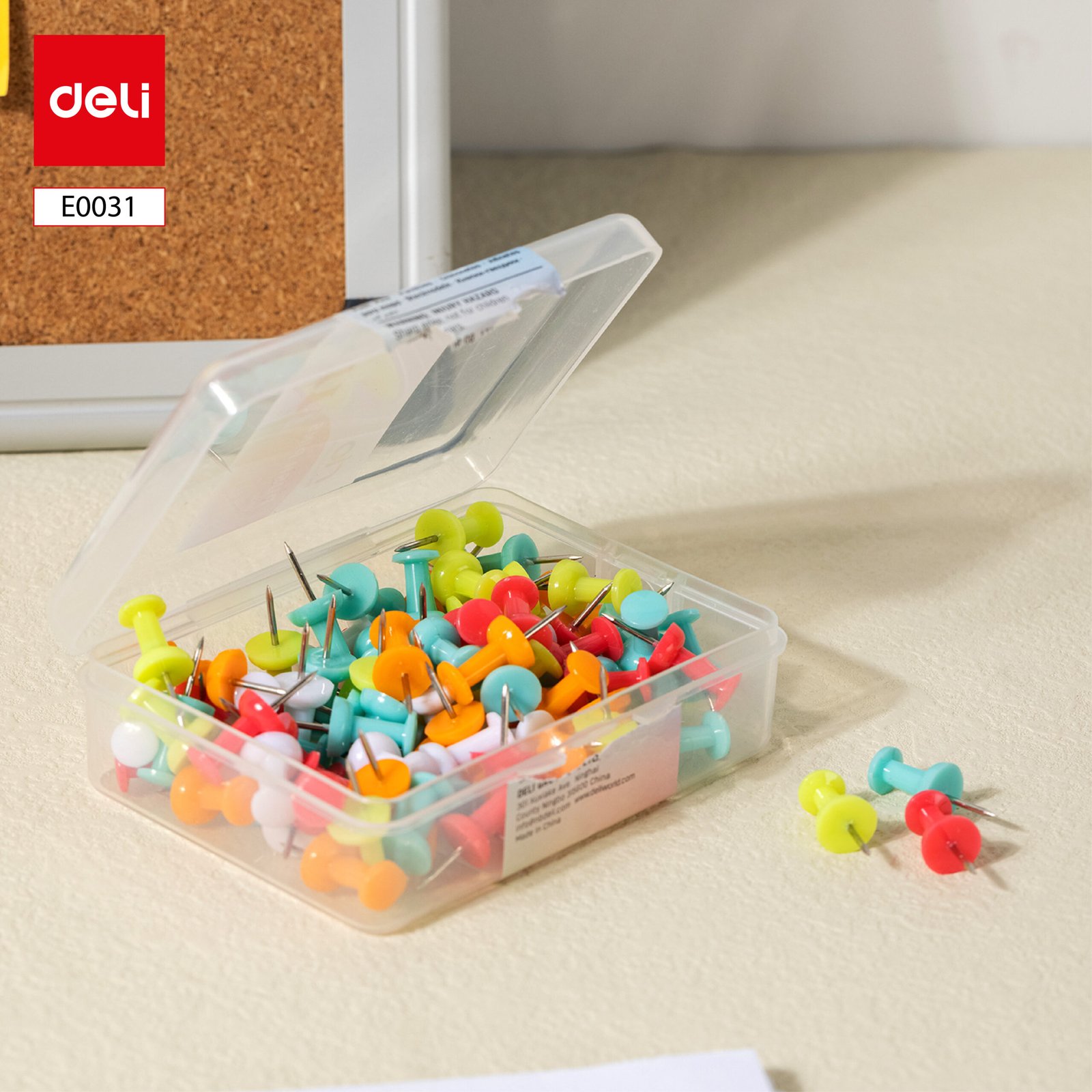 ديلي دبوس تثبيت بمقبض - 23 مم - ألوان مختلفة - E0031