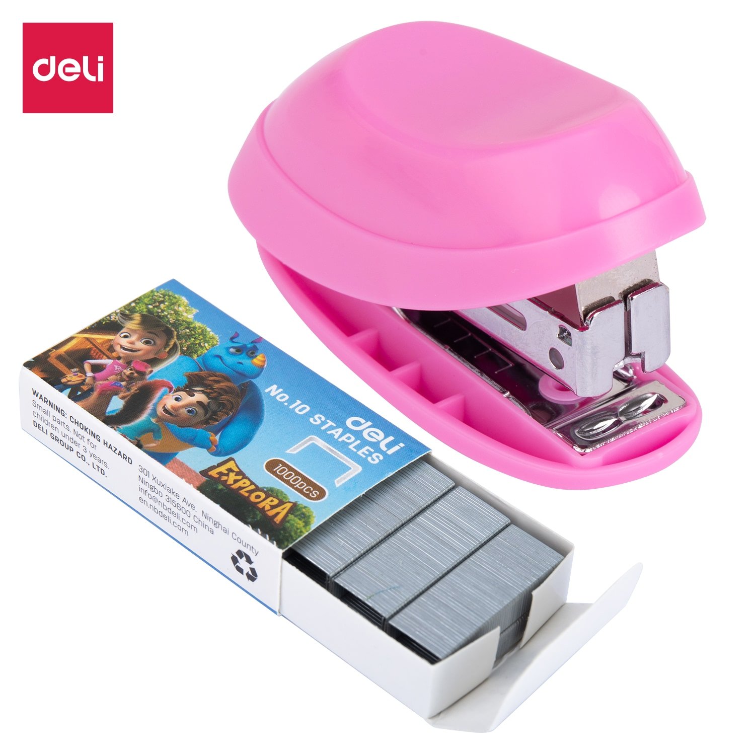 ديلي خرازة مدرسية للأطفال - قياس #10 - ألوان نيون - 15 صفحة - مع علبة خرزات E0220