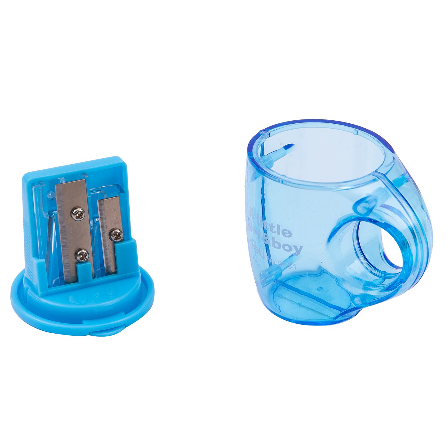 ديلي مبراة خزان مزدوجة - غطاء فنجان - ألوان مختلفة E0551