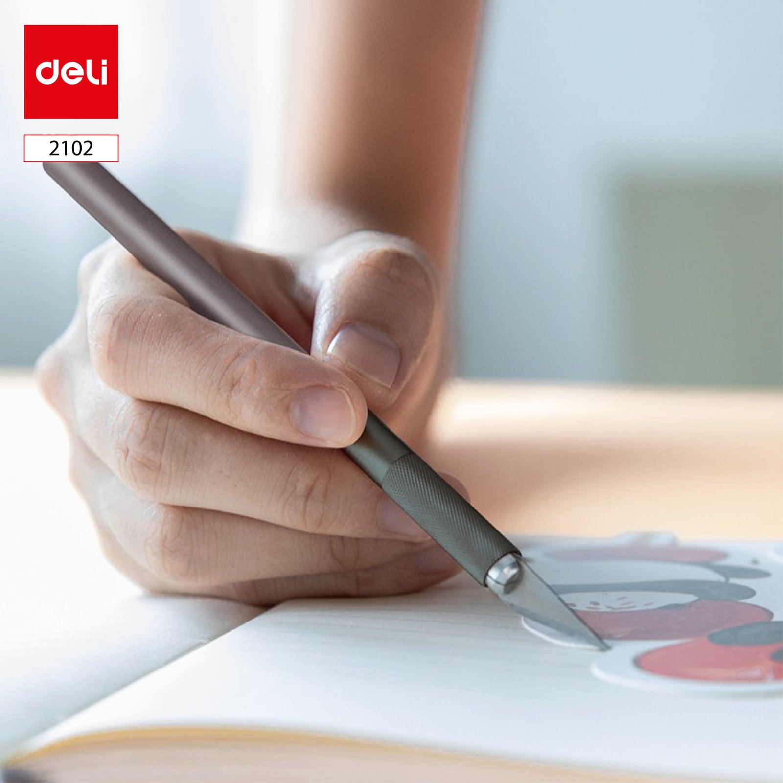 ديلي سكين نحت - الطول: 148 مم، 10 شفرات - فضي، رمادي - E2102