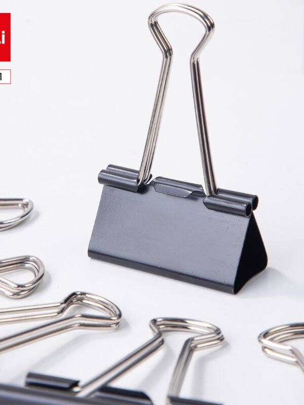 ديلي ملقط ورق - 51 مم - أسود - E38561