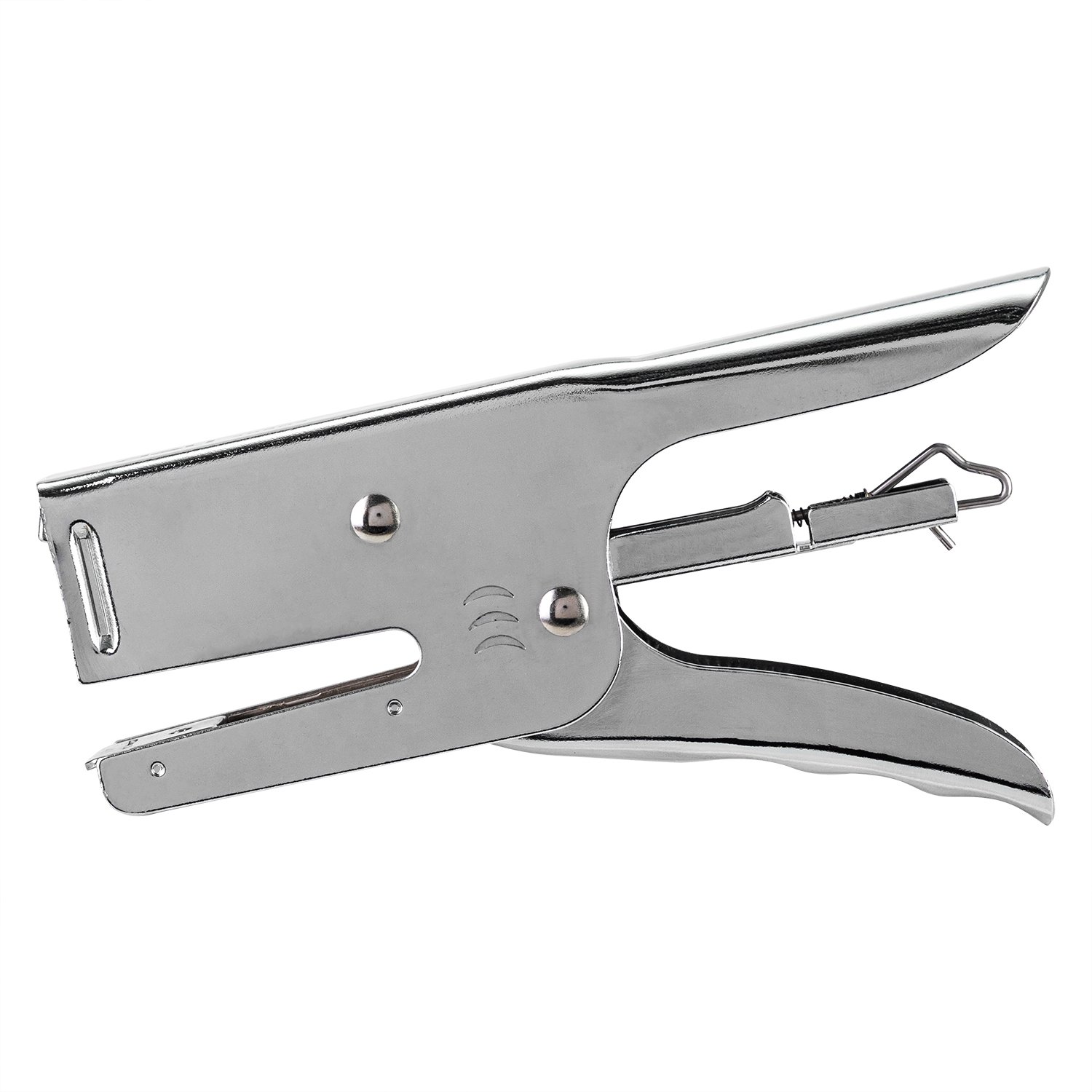 ديلي خرازة كماشة معدن - قياس 24/6 & 26/6 - سعة 30 ورقة - فضي - E39803