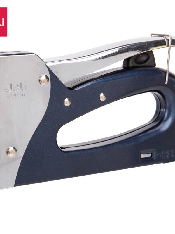 ديلي خرازة مسدس صناعية (نجارة - تنجيد) - بدون سندان - قياس خرز حتى 10 مم - أزرق / أسود E4600