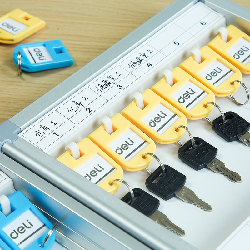 E50802 (2) ديلي خزانة مفاتيح 96 خانة - 398*63*630 مم - فضي - E50802