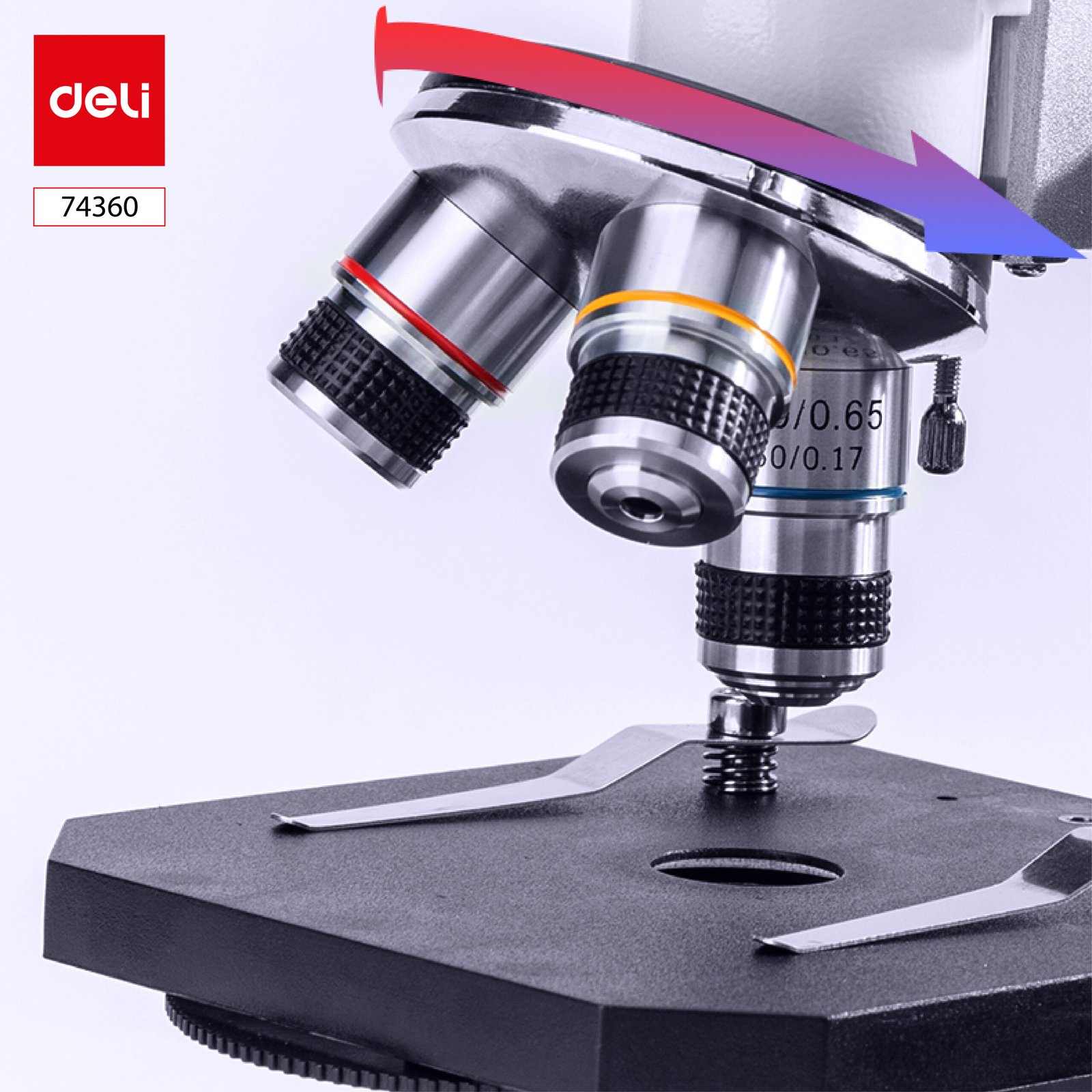 ديلي مجهر علمي - للأطفال - فضي - E74360