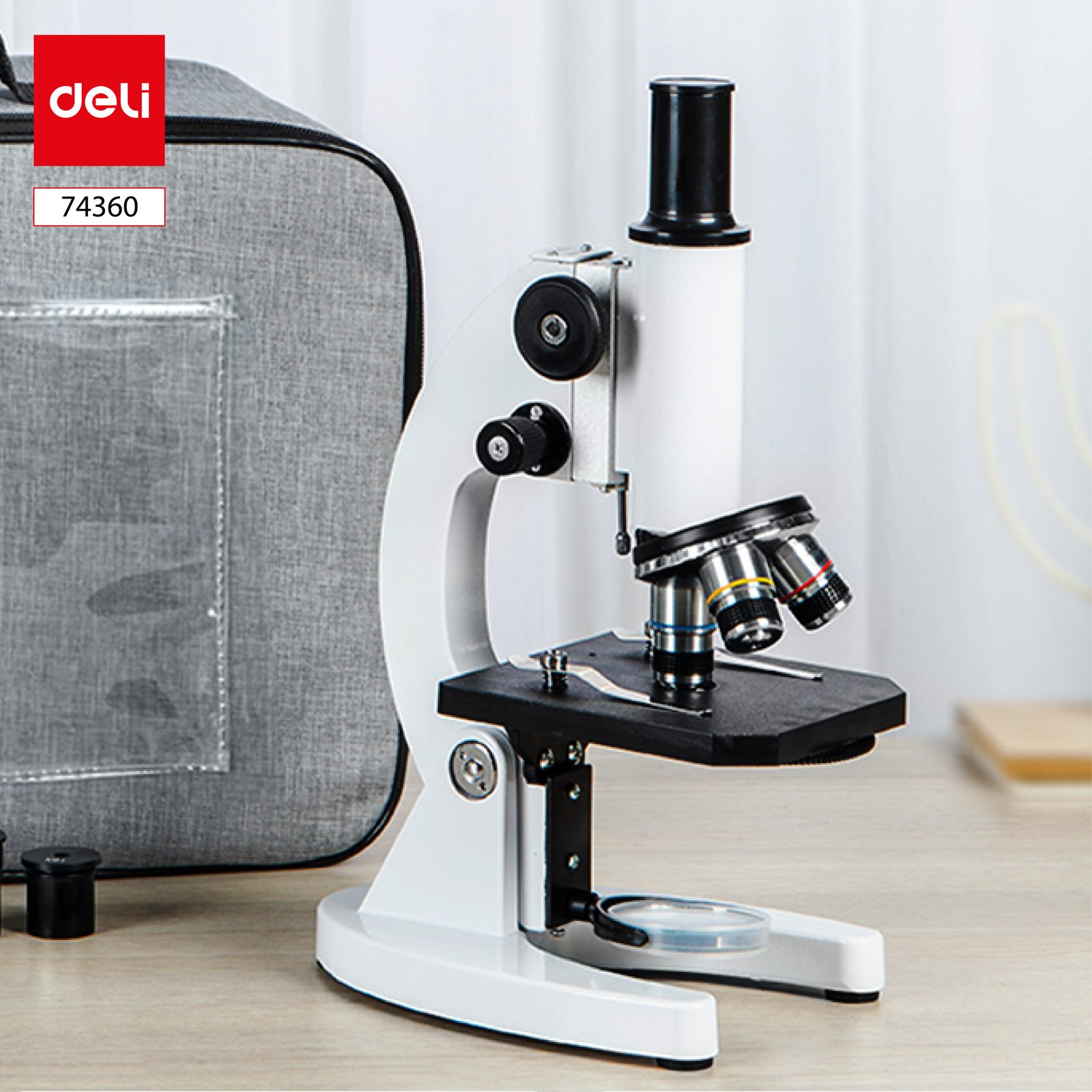 ديلي مجهر علمي - للأطفال - فضي - E74360