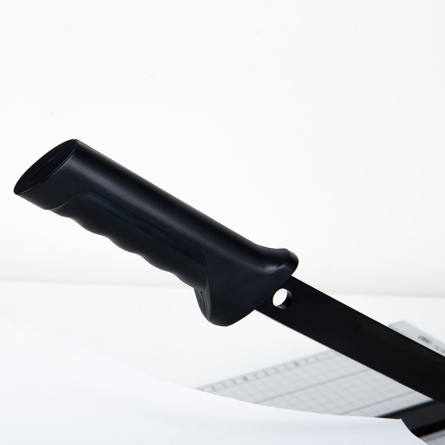 ديلي مقطع ورق سكين معدن - طبلية قياس B3 - مقبض وقفل حماية - أبيض - E8013