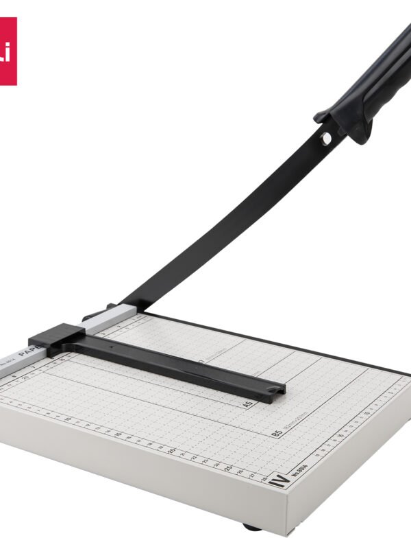 ديلي مقطع ورق سكين معدن - طبلية قياس A4 - قبض وقفل حماية E8014