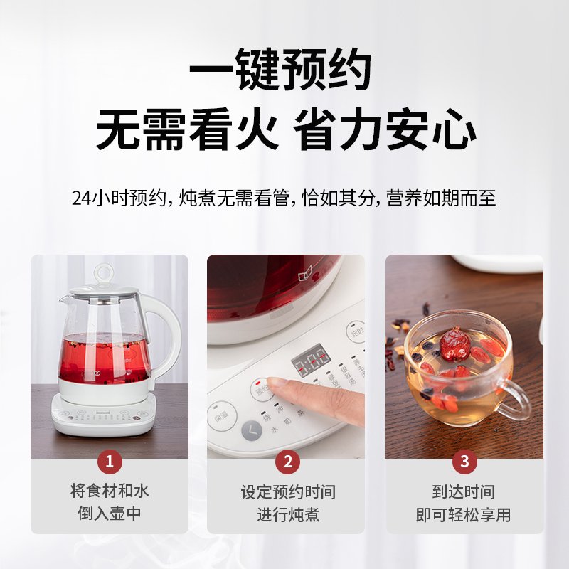 ديلي غلاية كهربائية - 1.5 لتر - أبيض - E85614