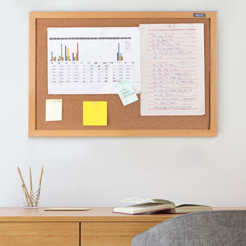 E8762 (3) ديلي لوح تعليق - 40*60 سم - لون خشبي - 8762