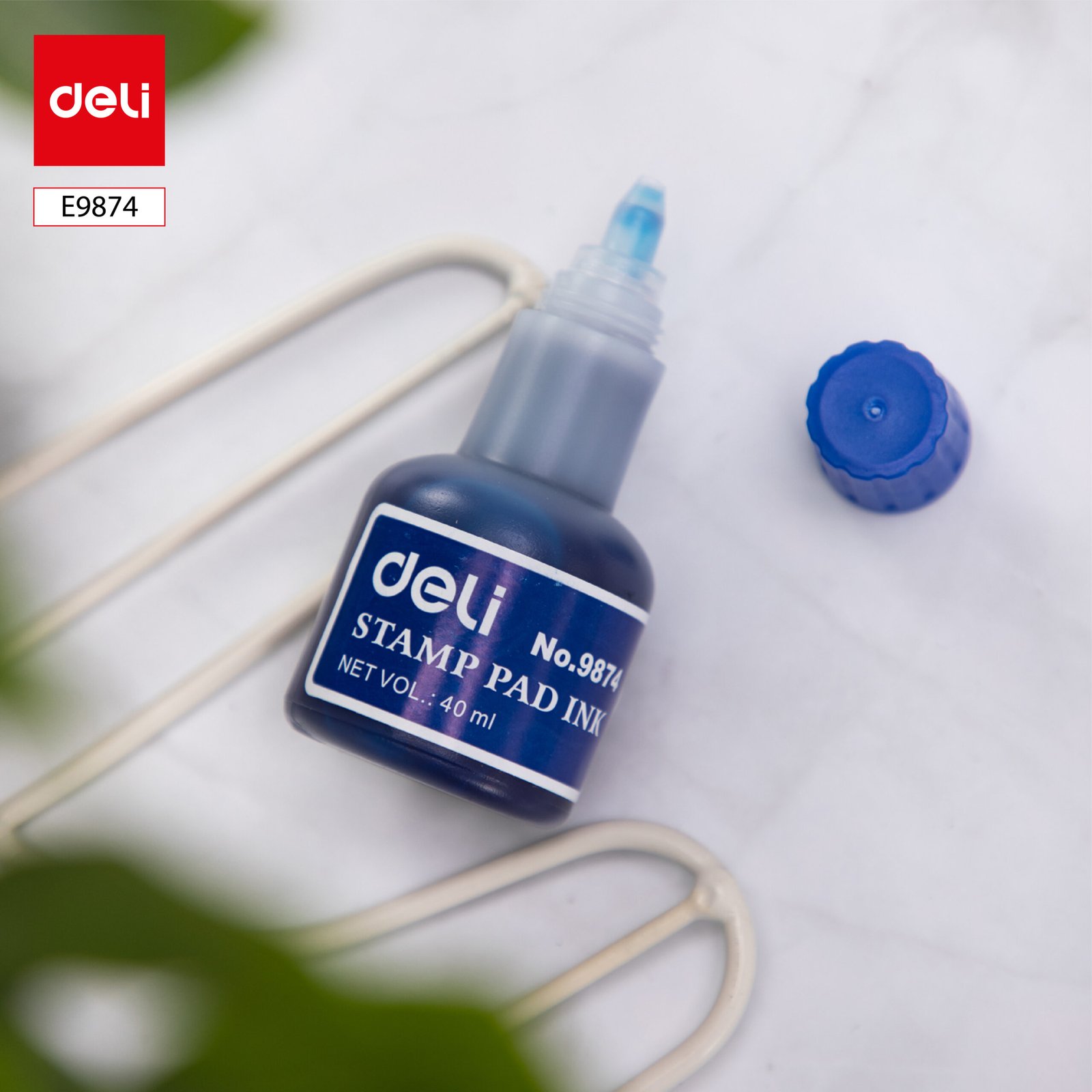E9874 (1) ديلي حبر سائل للأختام - 40 مل - أزرق - E9874
