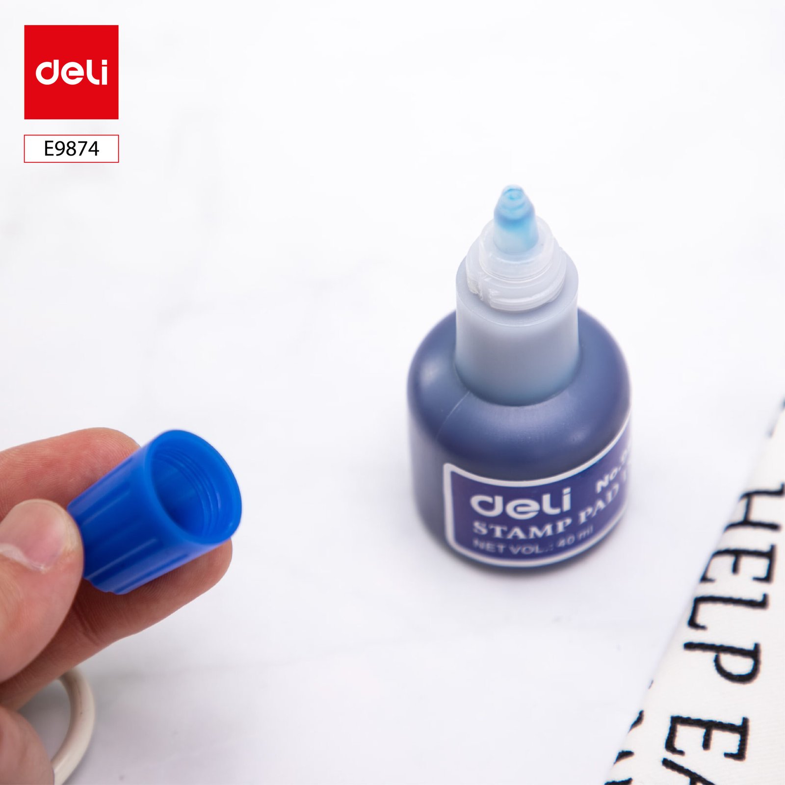 ديلي حبر سائل للأختام - 40 مل - أزرق - E9874