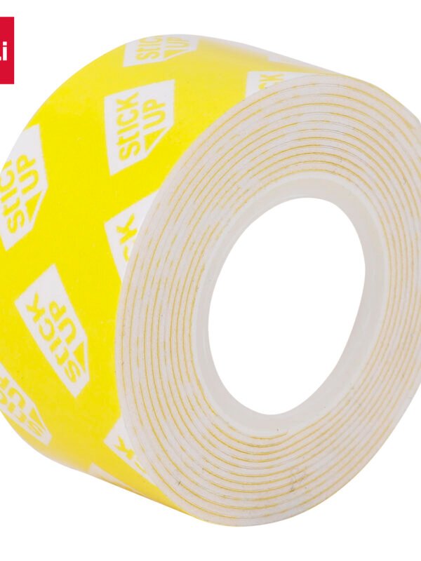 ديلي بكرة شريط لاصق وجهين 1.5 م - اسفنجي - عرض 25.4 مم - سماكة 1 مم - أبيض EA35011