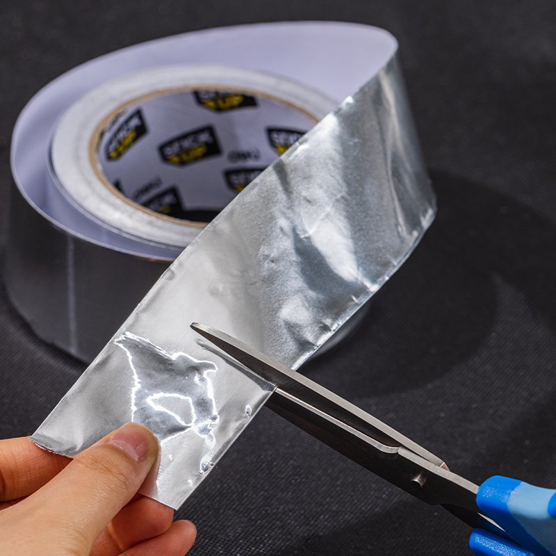 EA651 (5) ديلي بكرة شريط لاصق 10 متر - قصدير - عرض 60 مم - فضي - EA651