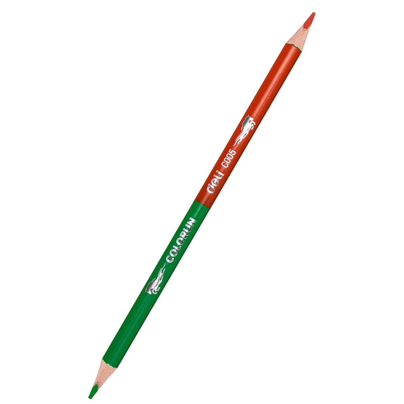 EC00520- (2) ديلي أقلام تلوين خشبي طويل - كالاران - مزدوج 12 قلم 24 لون EC00520